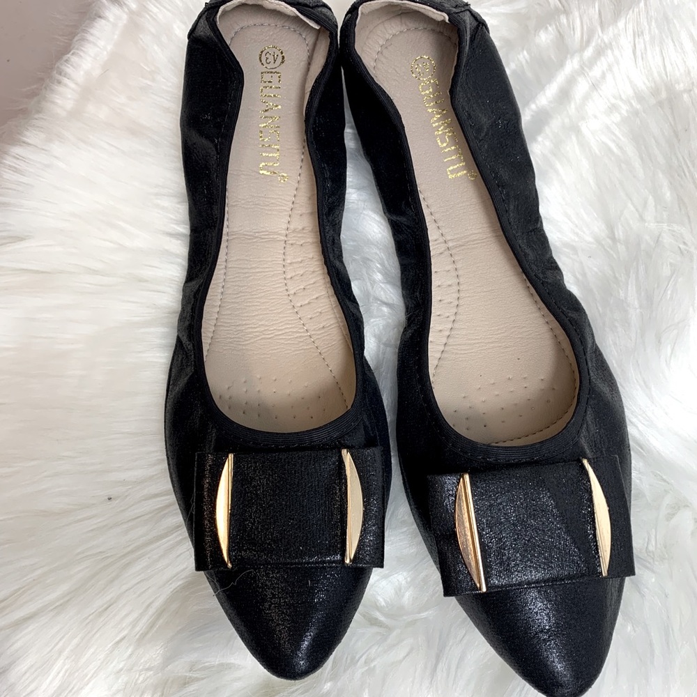 Black flats